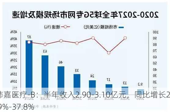 沛嘉医疗-B：半年收入2.90-3.10亿元，同比增长28.9%-37.8%