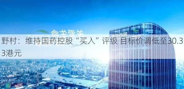 野村：维持国药控股“买入”评级 目标价调低至30.33港元