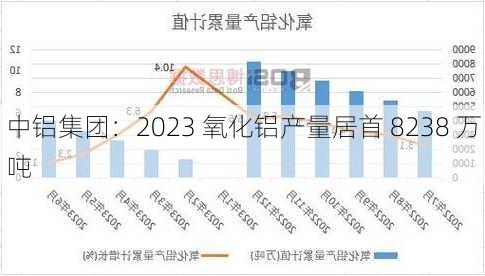 中铝集团：2023 氧化铝产量居首 8238 万吨