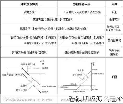 看跌期权怎么定价