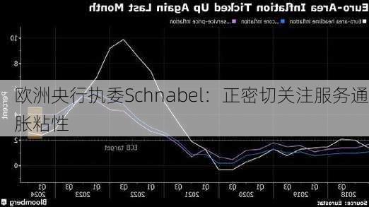 欧洲央行执委Schnabel：正密切关注服务通胀粘性