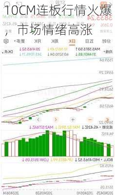 10CM连板行情火爆，市场情绪高涨