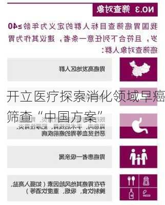 开立医疗探索消化领域早癌筛查“中国方案”