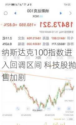 纳斯达克100指数进入回调区间 科技股抛售加剧