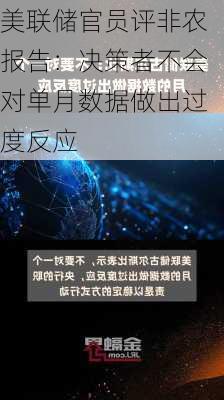 美联储官员评非农报告：决策者不会对单月数据做出过度反应