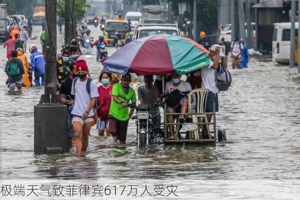 极端天气致菲律宾617万人受灾