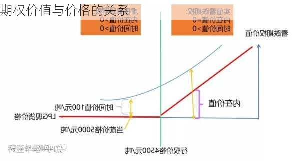 期权价值与价格的关系