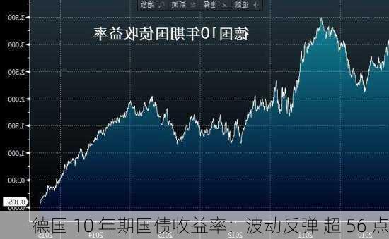 德国 10 年期国债收益率：波动反弹 超 56 点