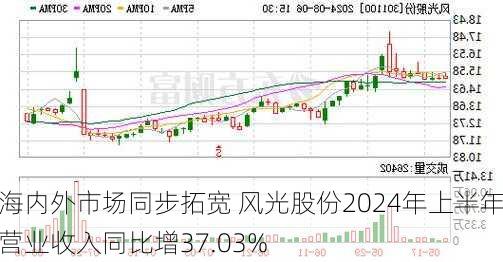 海内外市场同步拓宽 风光股份2024年上半年营业收入同比增37.03%