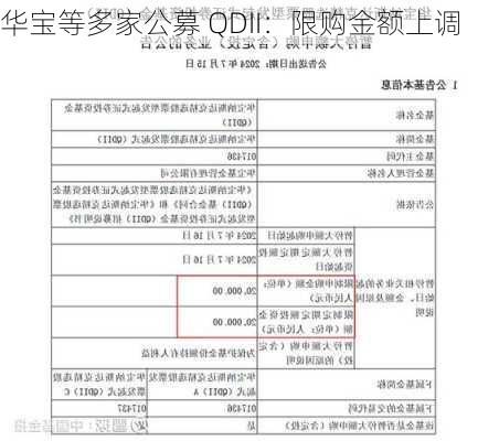 华宝等多家公募 QDII：限购金额上调