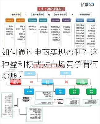 如何通过电商实现盈利？这种盈利模式对市场竞争有何挑战？