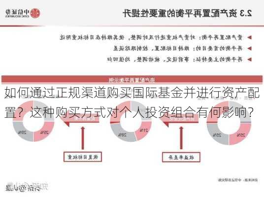 如何通过正规渠道购买国际基金并进行资产配置？这种购买方式对个人投资组合有何影响？