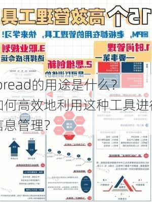 toread的用途是什么？如何高效地利用这种工具进行信息管理？