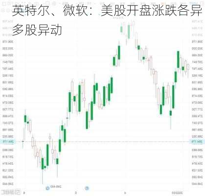 英特尔、微软：美股开盘涨跌各异 多股异动