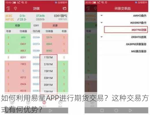 如何利用易星APP进行期货交易？这种交易方式有何优势？