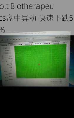 Bolt Biotherapeutics盘中异动 快速下跌5.50%