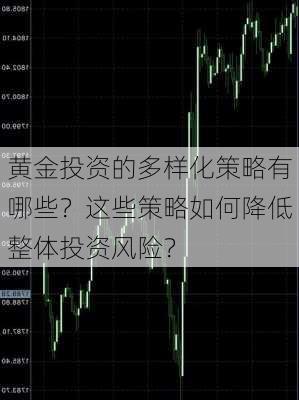 黄金投资的多样化策略有哪些？这些策略如何降低整体投资风险？