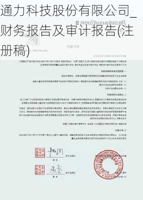 通力科技股份有限公司_财务报告及审计报告(注册稿)