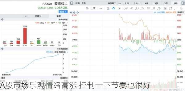 A股市场乐观情绪高涨 控制一下节奏也很好
