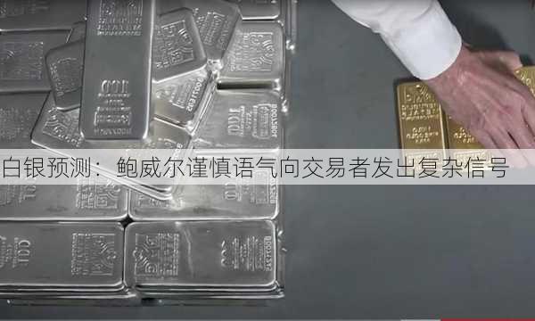 白银预测：鲍威尔谨慎语气向交易者发出复杂信号