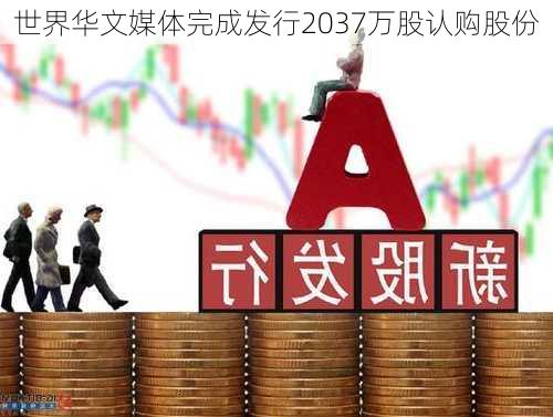 世界华文媒体完成发行2037万股认购股份