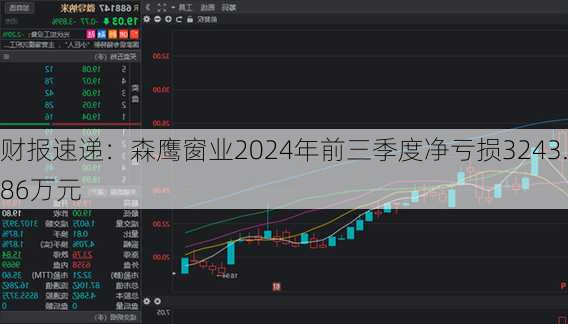 财报速递：森鹰窗业2024年前三季度净亏损3243.86万元