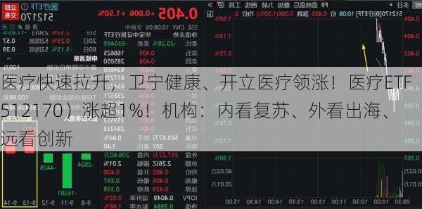 医疗快速拉升，卫宁健康、开立医疗领涨！医疗ETF（512170）涨超1%！机构：内看复苏、外看出海、远看创新