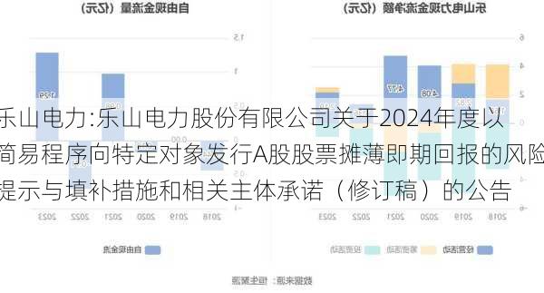 乐山电力:乐山电力股份有限公司关于2024年度以简易程序向特定对象发行A股股票摊薄即期回报的风险提示与填补措施和相关主体承诺（修订稿）的公告